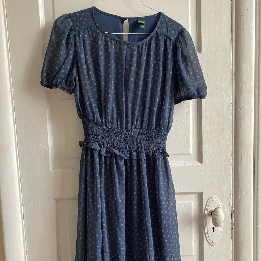 Blue Praire Dress // Long Baby Blue Dress